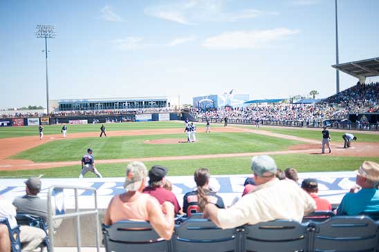 charlotte stone crabs baseball game in port charlotte florida