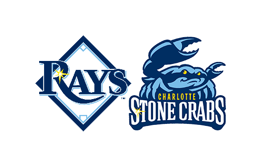 tampa bay rays and charlotte stone crabs logos