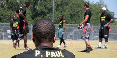 supporting our port charlotte flag football team